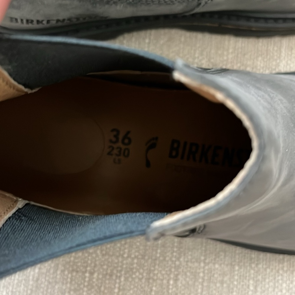 NEW! BIRKENSTOCK STALON II CHELSEA BOOTS, GREY SIZE 36 / 6 - Picture 7 of 9